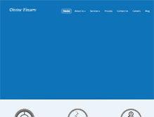 Tablet Screenshot of divinefinserv.com
